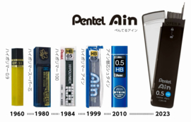 Pentel Ain Blauwe Vulpotloodstiften 0,5 mm – 20 Stuks – C285-BL