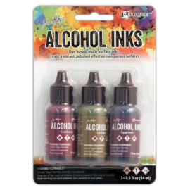 Tim Holtz Alcohol 14ml Ink  Farmers Market Cranberry | Lettuce | Eggplant