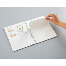 Kokuyo A5 Soft Ring Notebook 5mm Dotted  160 Pagina's