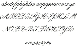 Archie's Calligraphy A4 Blok   9/6/9 Copperplate, Spencerian – A4 Paper Pad (Portrait)