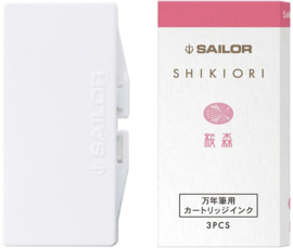 Sailor set van 3 Ink Cartridges Shikiori, Sansui Sakuramori - Roze