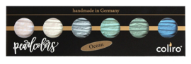 Finetec / Coliro 6 Pearlcolors Set "Ocean"