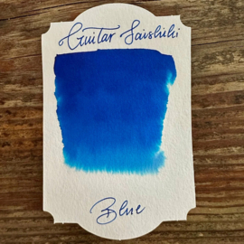 GUITAR SAISHIKI FOUNTAIN PEN INK, BLUE - 12ML