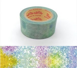 Rink Washi Tape  - Watercolored Design -" Candy アGari"