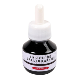 Herbin Kalligrafie inkt 50 ml - Zwart - # 11409T