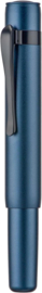 Hongdian # M2 Black Forest Mini Rollerball Pen, Fine Point 0.5mm, Sleek Aluminium Pocket Pen with Black Ink Refill (Midnight Blue) Limited Edition in Metal Box