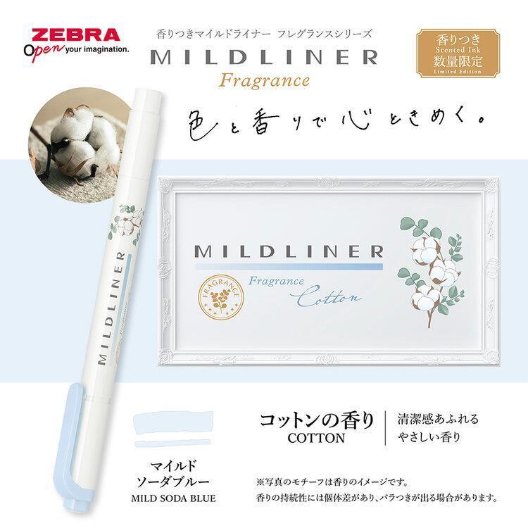 Zebra Mildliner 6 Kleuren Fragrance / Geuren  Set – Limited Edition