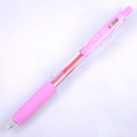 Zebra Sarasa Clip Gel Inkt Pen - Fijn  / 0.5mm - Licht Roze