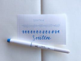 Sailor Shikiori Brush Marker  - Souten (Azure Sky)