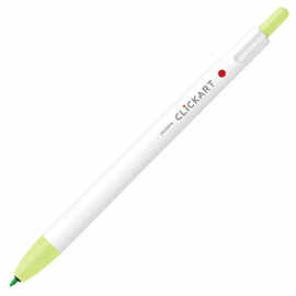 Zebra Clickart Knock Sign 0,6mm Pen - New Color Lime
