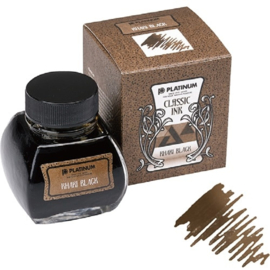 Platinum Japan - Vulpeninkt   Dyestuff 'Classic Ink' Khaki Black + Converter Silver # 700