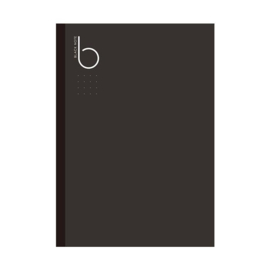 Pilot Black Dotted  Notebook - B5 