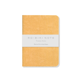 YAMAMOTO PAPER Ro-Biki Notebook - Blanco Papier  - Texture  Series - Tonoko # GA095