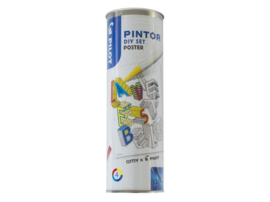 Pilot Pintor - Set DIY Poster - Inclusief 3 Markers  - Fine Tip