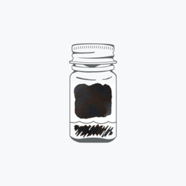 GUITAR SAISHIKI FOUNTAIN PEN INK, BLACK 12ML