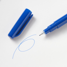 Muji Pen met Fijne Punt 0,5 mm – Watergedragen Ink Blauw