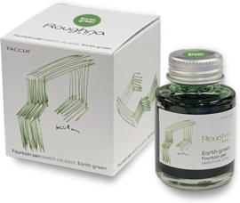 Toshiyuki KITA Roughna Ink Earth Green  – Taccia Nakabayashi # TFPI-WD43-2