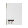 Nakabayashi Prime Wire-O Bound A5 White Notebook Plain NW-A512W