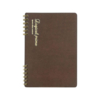 Nakabayashi  Prime Wire-O Bound A5 Brown  Notebook Dotted NW- A512 PT