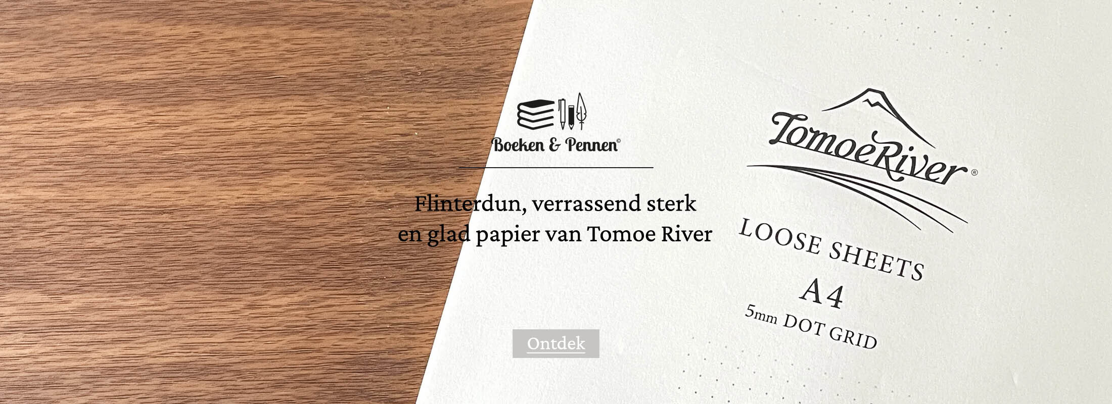 Flinterdun, verrassend sterk en glad papier van Tomoe River | Boeken & Pennen