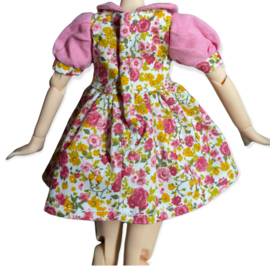 Blythe jurkje met pofmouwtjes