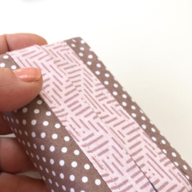 Tissue houder streepjes en stipjes