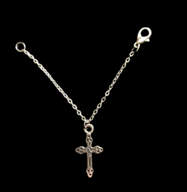 Ketting kruisje- 9 cm