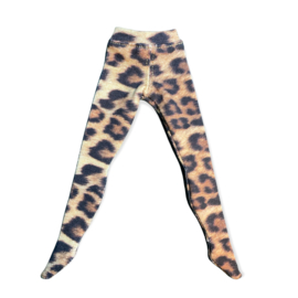 Blythe - legging met voet/maillot jaguarprint