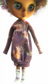 Blythe - jurkje met oversized mouwen