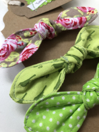 Haarstrik set groen - small