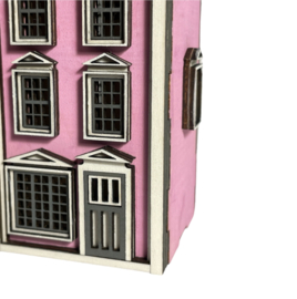 Miniatuur bouwpakket 'Het Tweede Huisje' - Amsterdams grachtenpand