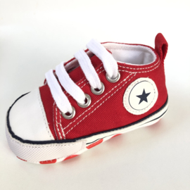 Baby schoentje sneaker rood