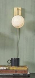 Must-Have wandlamp Marmer/Goud