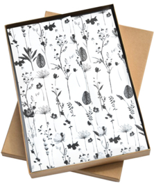 VP | Botanisch Black 50x70 per 5