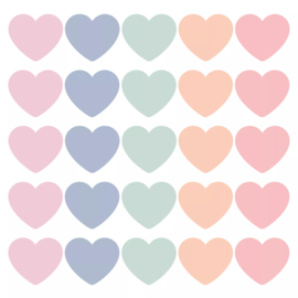 CS | Hearts pastel per 10