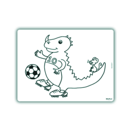 Kids | Placemat Voetbal Dino