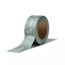 Kerst Washi Tape Groen