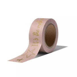 Kerst Washi Tape Roze