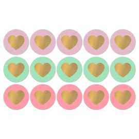 CS | Hearts Lila Mint Pink