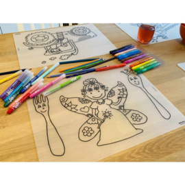 Kids | Placemat Vlinder Elfje