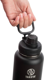Takeya Actives Insulated Thermosbeker 950 ml Onyx - Waterfles - Drinkfles