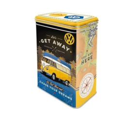 Koffieblik VW Volkswagen - Let's Get Away