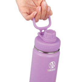 Takeya Actives Insulated Thermosbeker 700 ml Lilac - Waterfles - Drinkfles