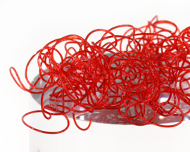 Wiggly Worms - red