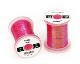 Flat Tinsel Pearl - 0.4mm