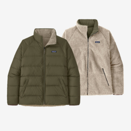 M's Reversible Silent Down Fleece Jacket