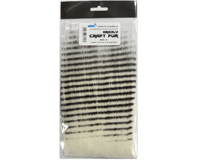 Grizzly Craft Fur - white