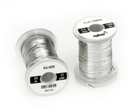 Flat Tinsel Metallic - 0.4mm