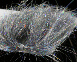 Saltwater Angel Hair - holographic silver