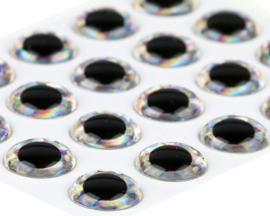 Holo silver 8.0mm